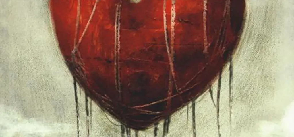copertina del libro con raffigurato un cuore rosso 